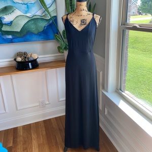 Black maxi dress